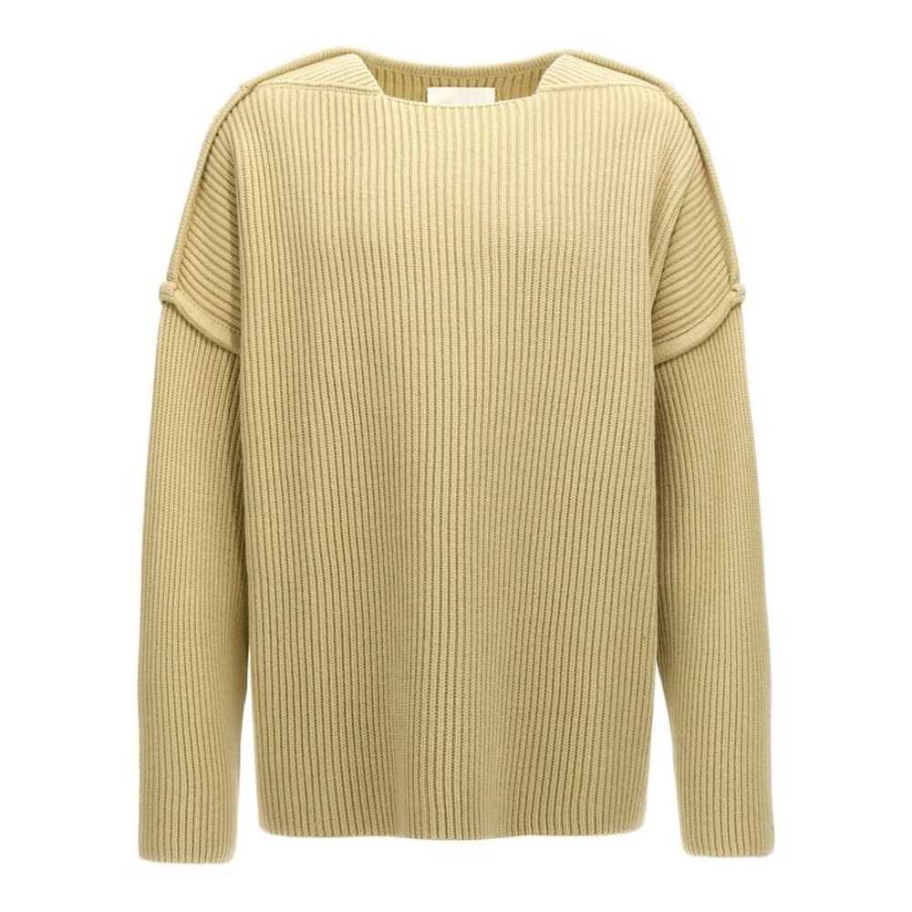 Jil Sander Bicolor Wool Men's Cardigan